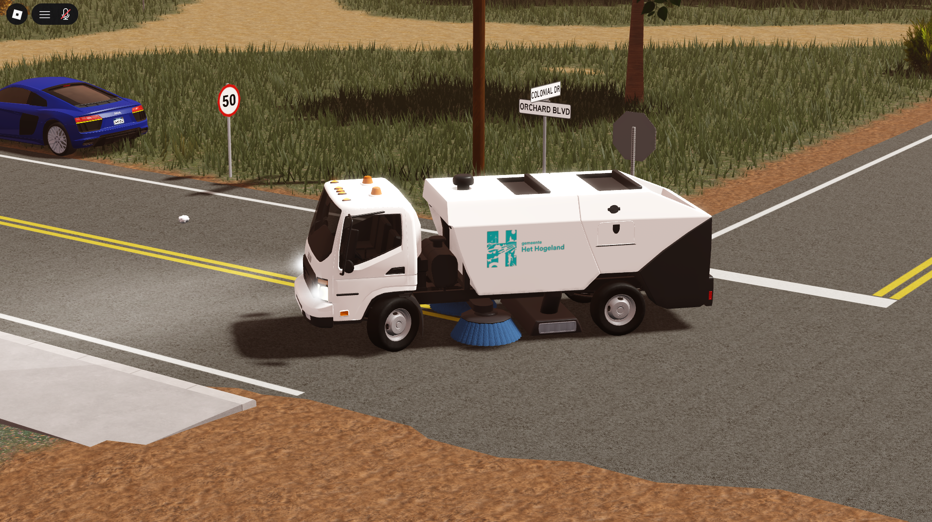 Street sweeper job livery